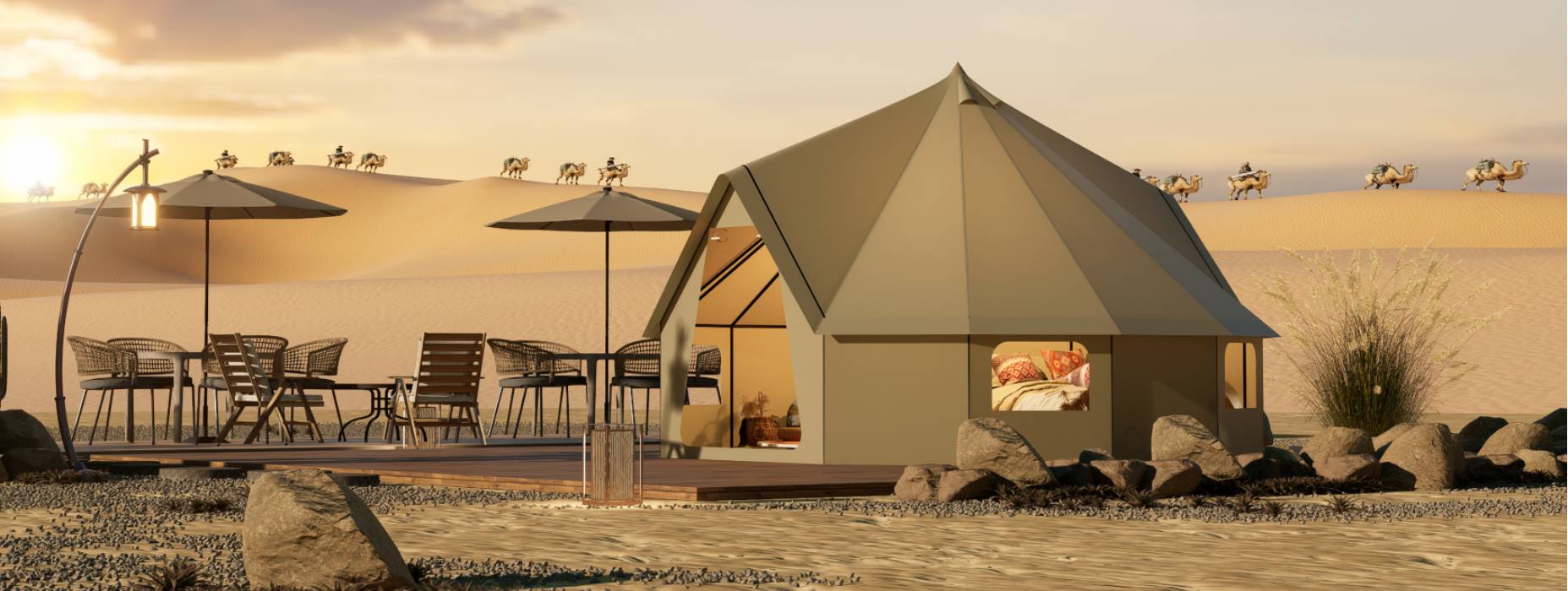 云龙县露营酒店帐篷产品